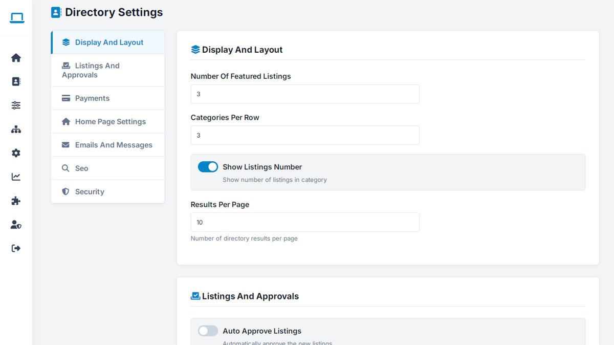 php business directory feature: fine-tune every layout detail without writing a line of code