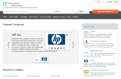 it business directory script php