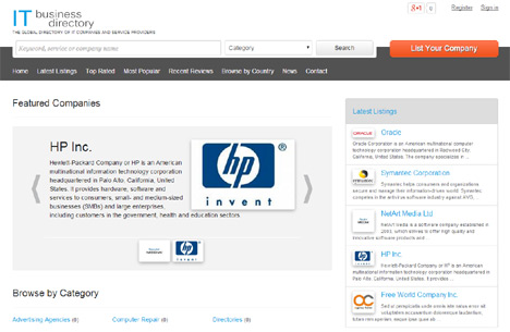 it business directory script php